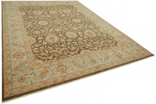 9x12 Hand-Knotted Wool Oushak Rug - 49194