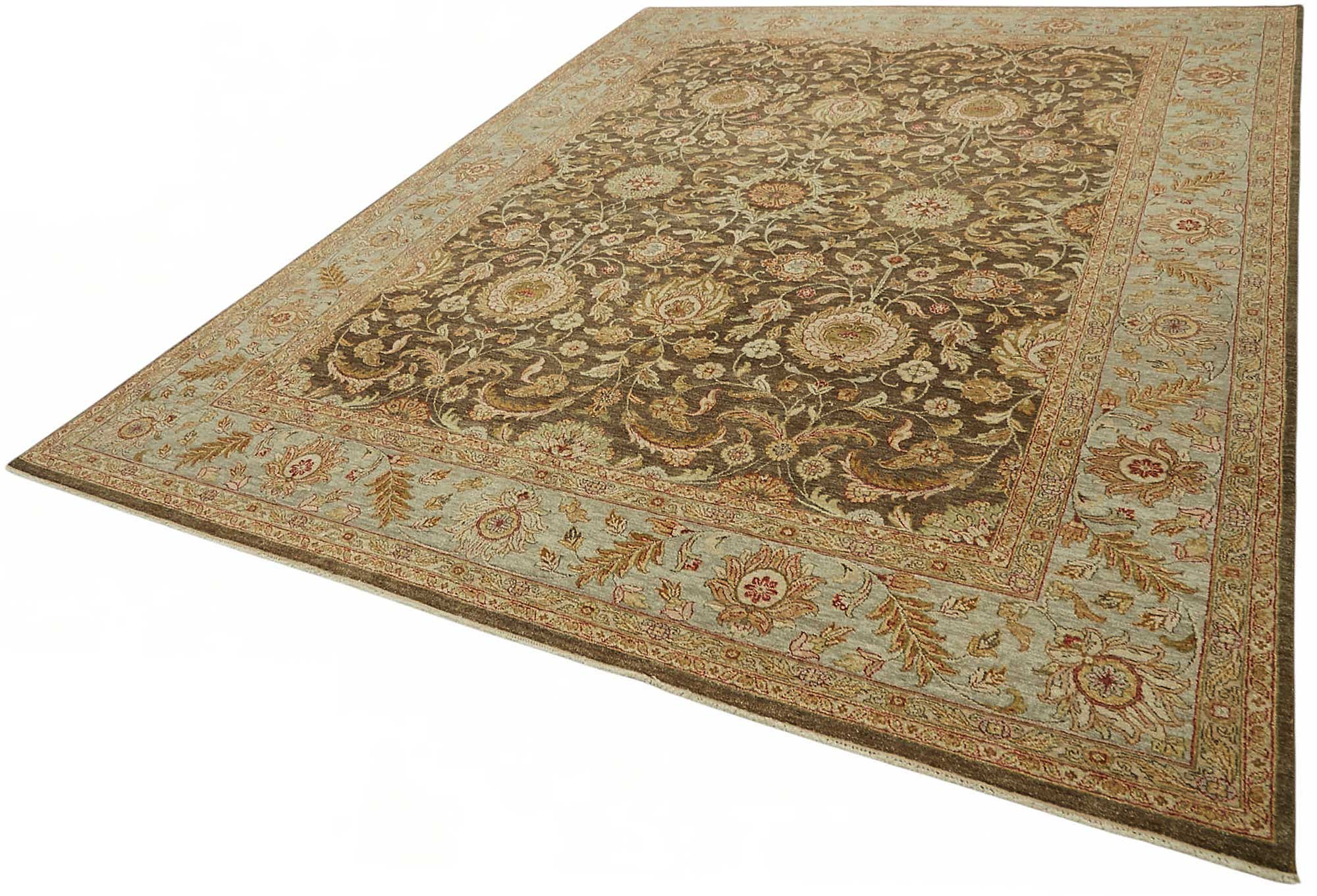 9x12 Hand-Knotted Wool Oushak Rug - 49194