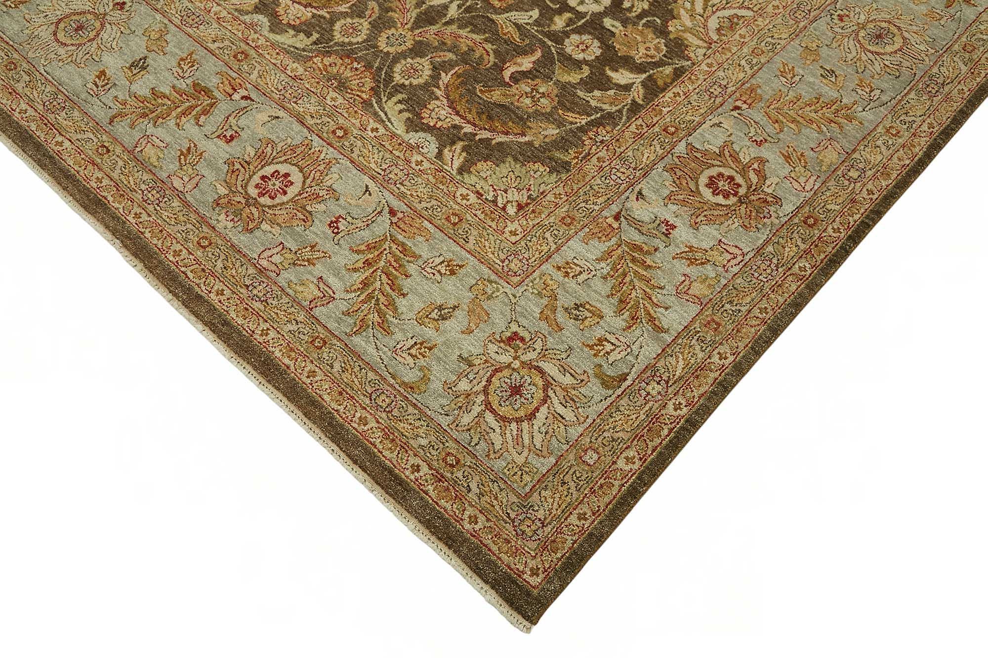 9x12 Hand-Knotted Wool Oushak Rug - 49194