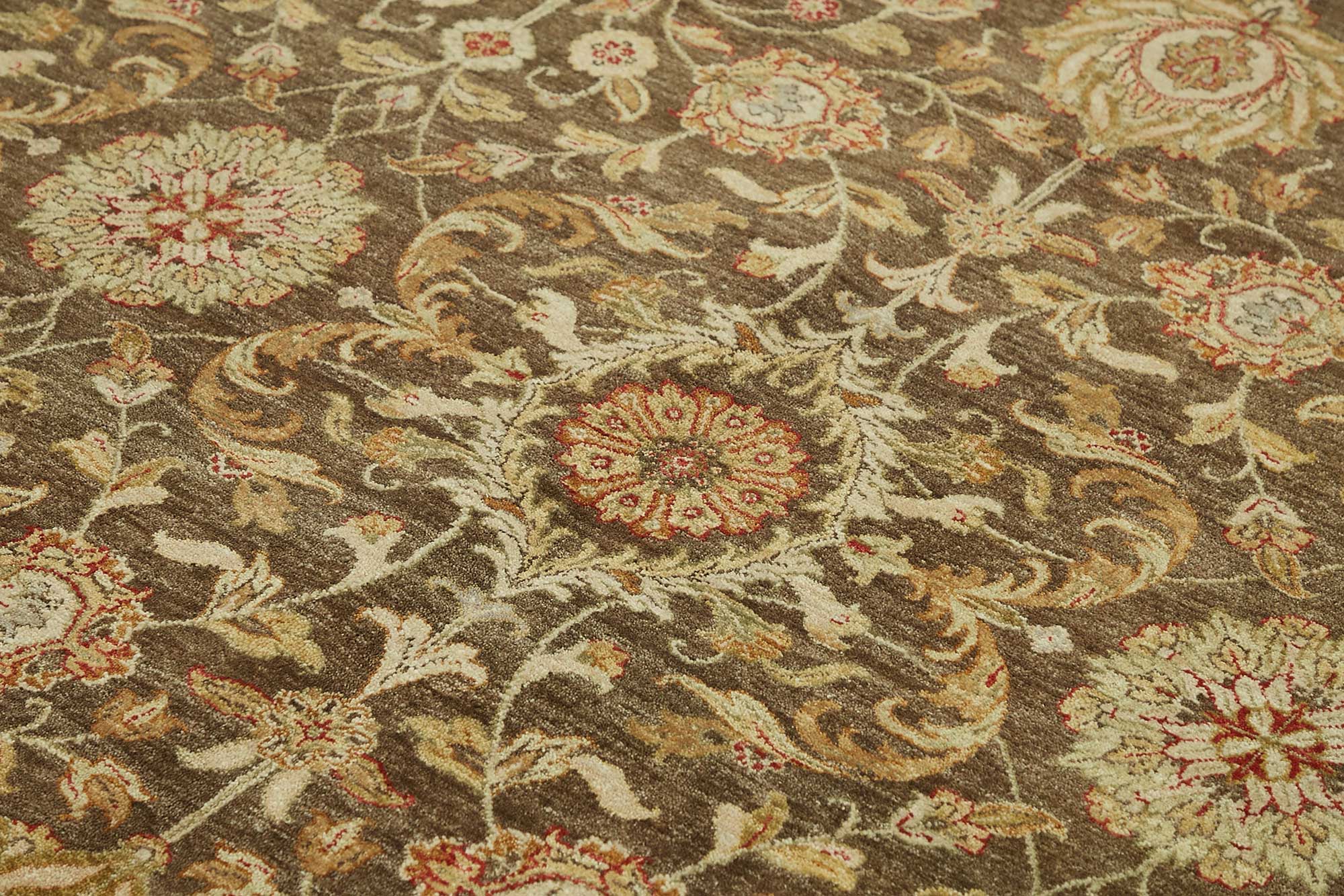 9x12 Hand-Knotted Wool Oushak Rug - 49194