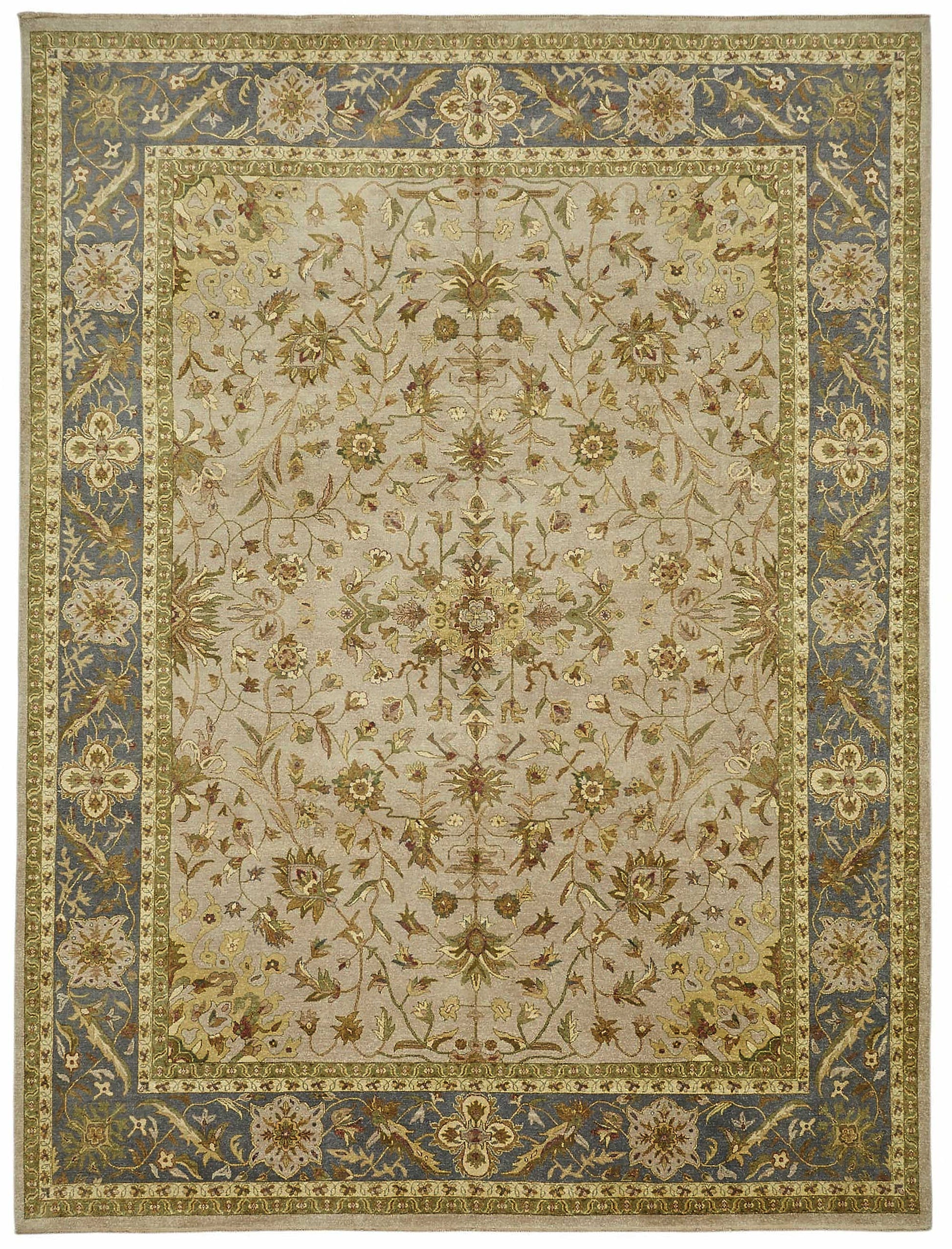 9x12 Hand-Knotted Wool Oushak Rug - 49195