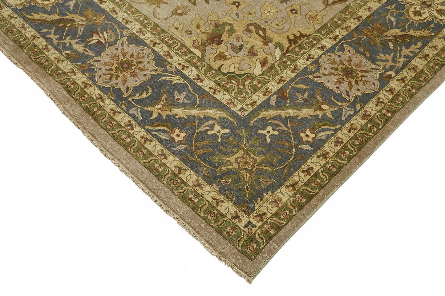 9x12 Hand-Knotted Wool Oushak Rug - 49195