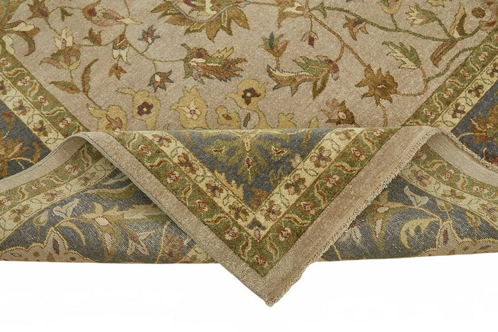 9x12 Hand-Knotted Wool Oushak Rug - 49195