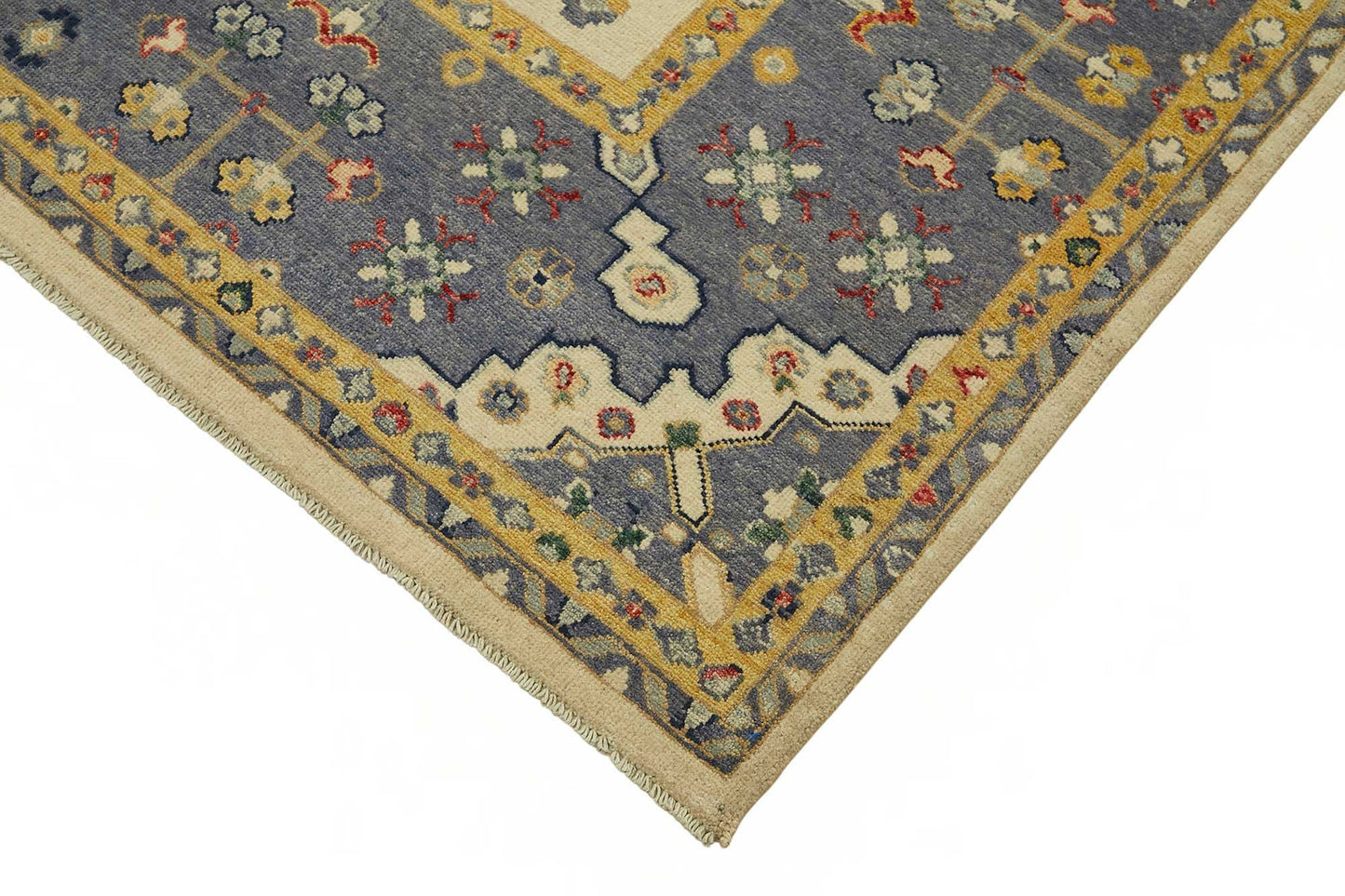 10x13 Hand-Knotted Wool Oushak Rug - 49198