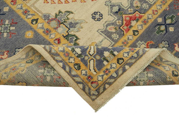 10x13 Hand-Knotted Wool Oushak Rug - 49198