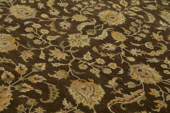 9x12 Hand-Knotted Wool Oushak Rug - 49199