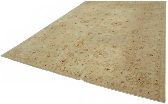 10x14 Hand-Knotted Wool Oushak Rug - 49201