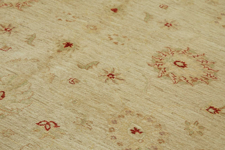 10x14 Hand-Knotted Wool Oushak Rug - 49201