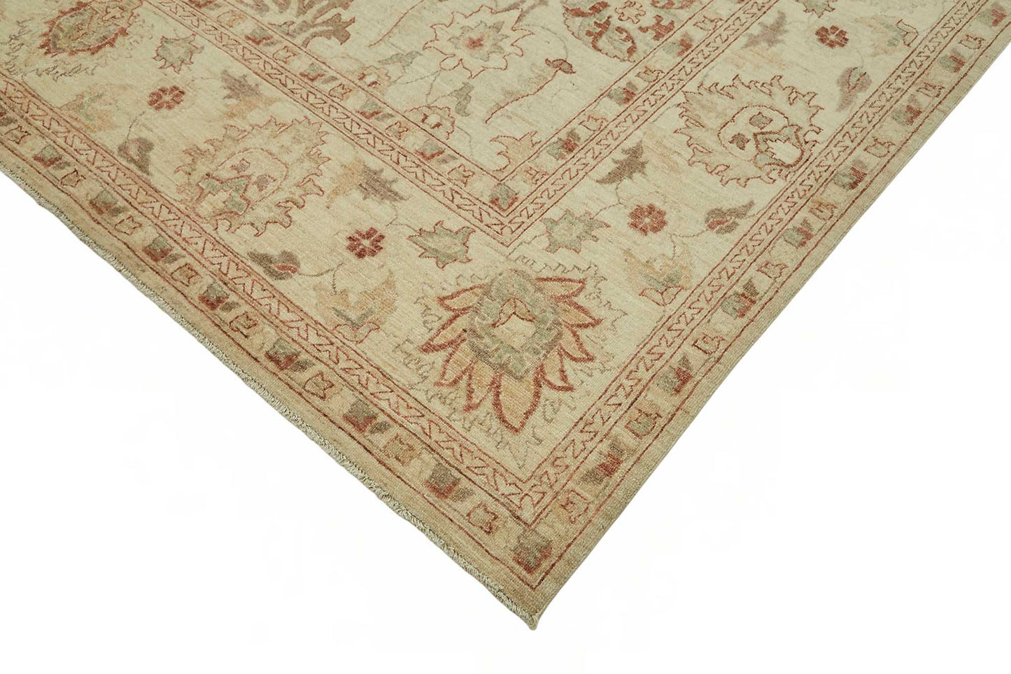 9x12 Hand-Knotted Wool Oushak Rug - 49202