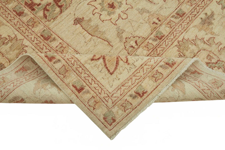 9x12 Hand-Knotted Wool Oushak Rug - 49202