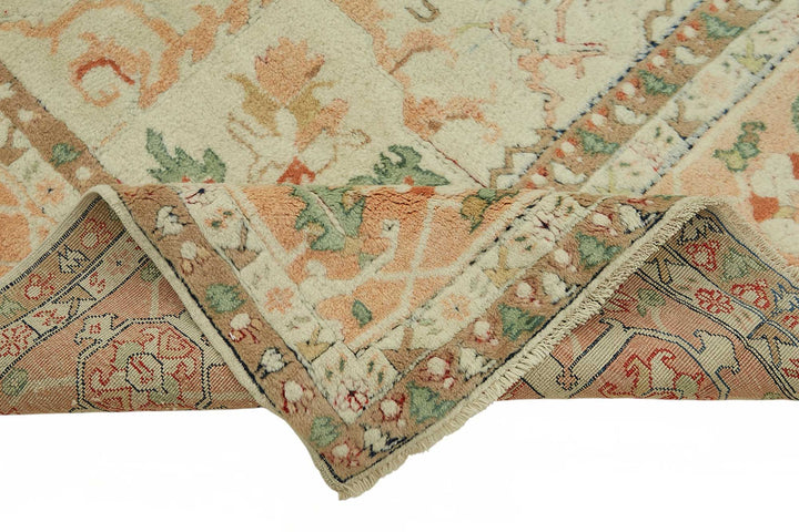 9x13 Hand-Knotted Wool Oushak Rug - 49203