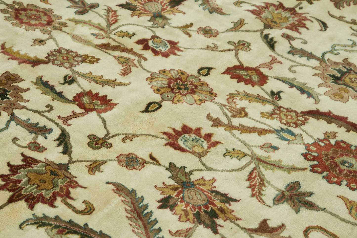 9x12 Hand-Knotted Wool Oushak Rug - 49208