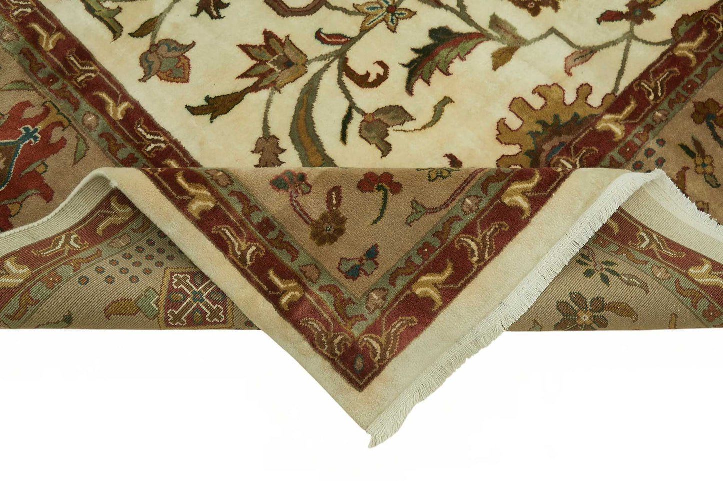 9x12 Hand-Knotted Wool Oushak Rug - 49208