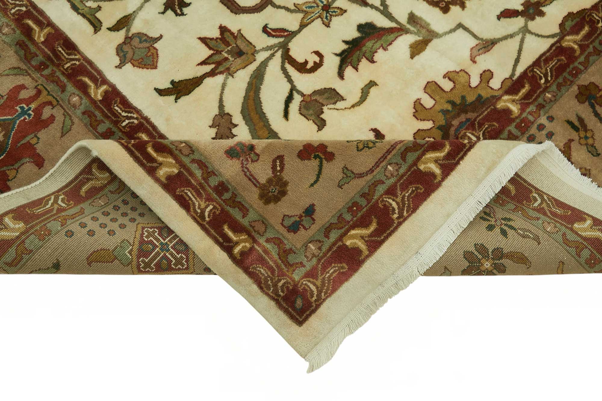 9x12 Hand-Knotted Wool Oushak Rug - 49208
