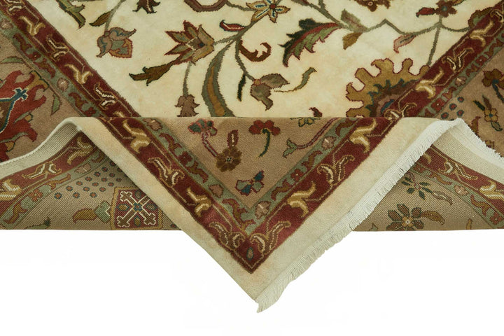 9x12 Hand-Knotted Wool Oushak Rug - 49208