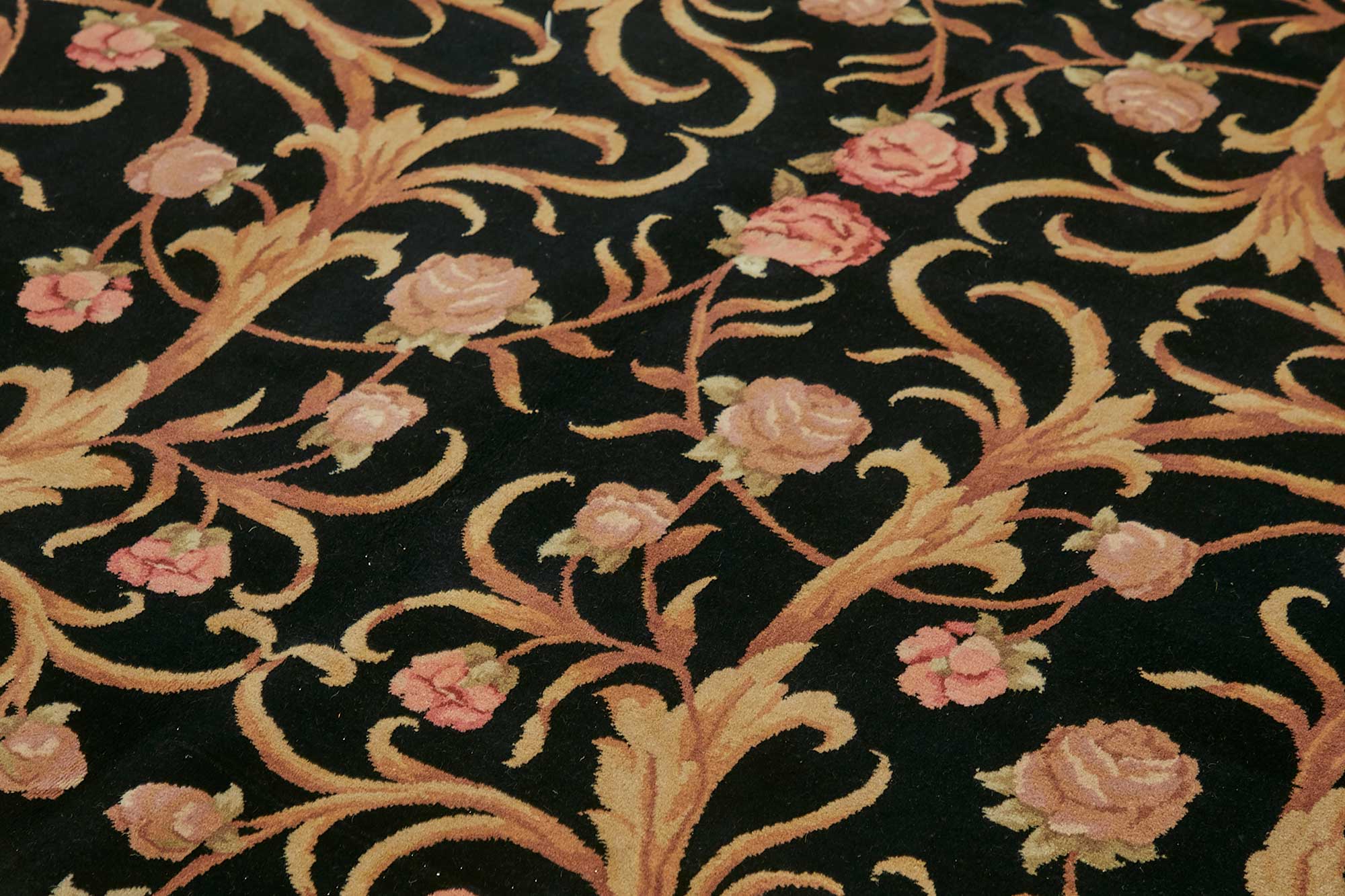 9x12 Hand-Knotted Wool Oushak Rug - 49209