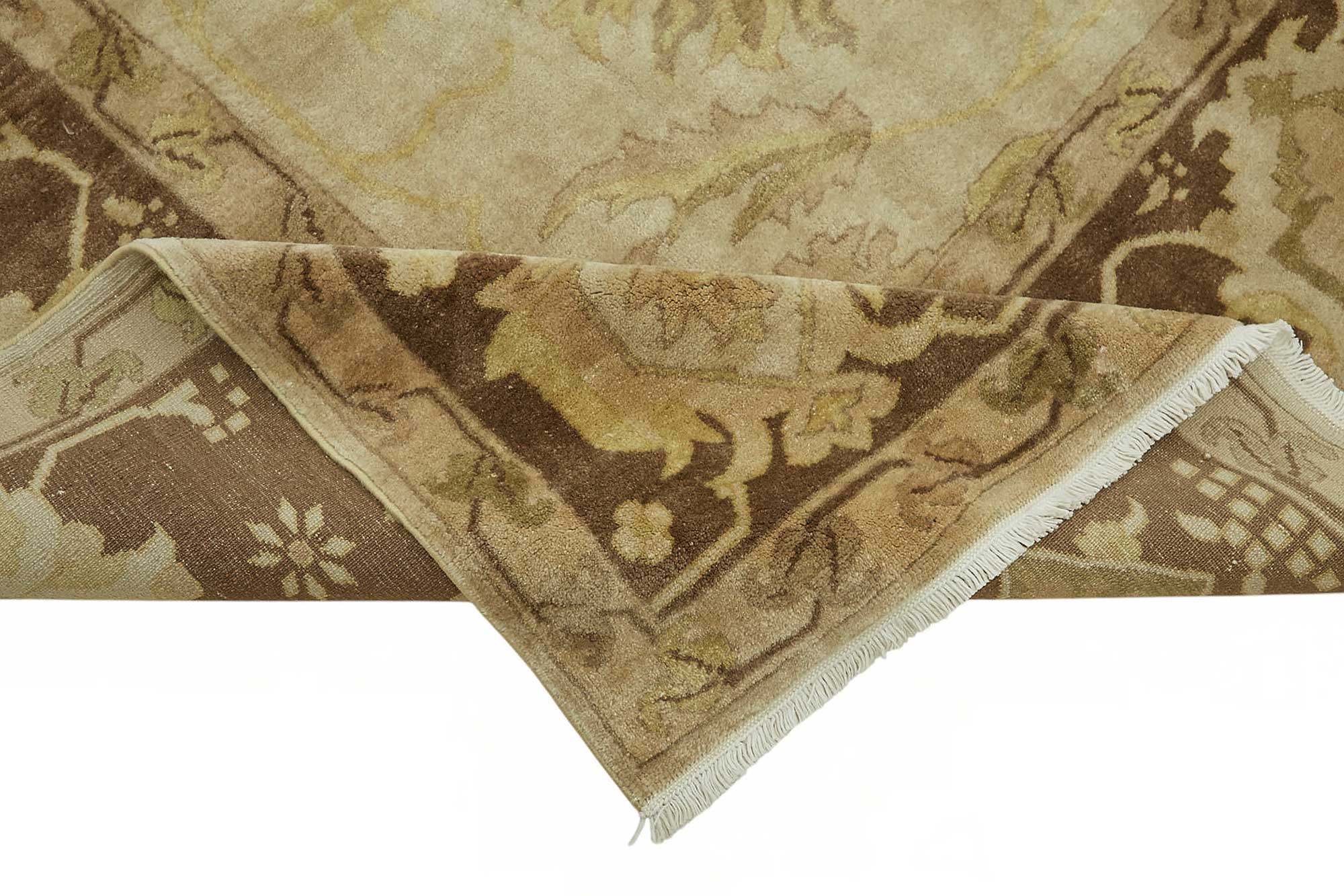 10x13 Hand-Knotted Wool Oushak Rug - 49210