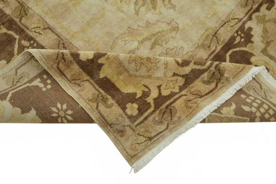 10x13 Hand-Knotted Wool Oushak Rug - 49210