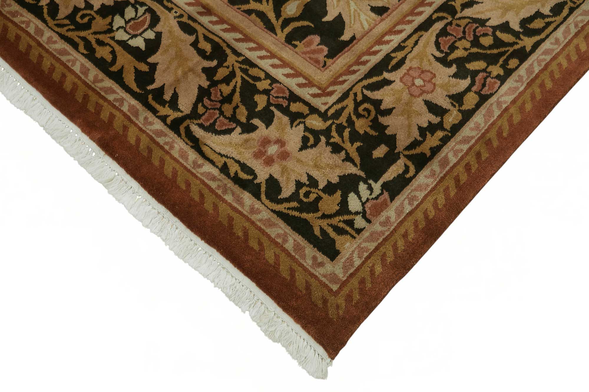 9x12 Hand-Knotted Wool Oushak Rug - 49211