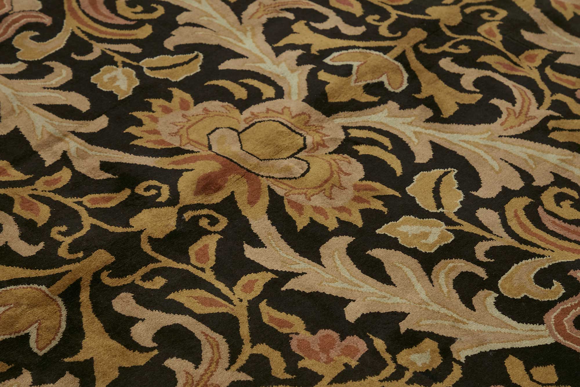 9x12 Hand-Knotted Wool Oushak Rug - 49211