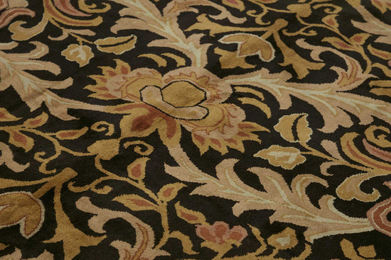 9x12 Hand-Knotted Wool Oushak Rug - 49211