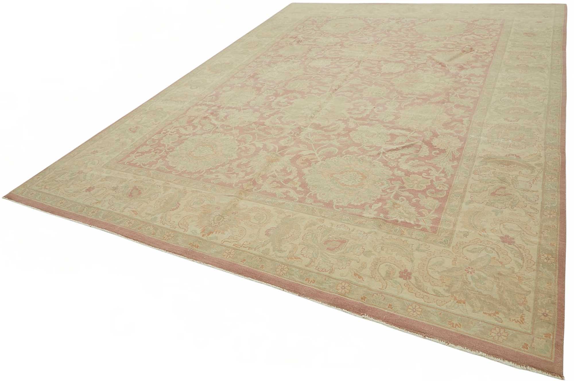 10x13 Hand-Knotted Wool Oushak Rug - 49213
