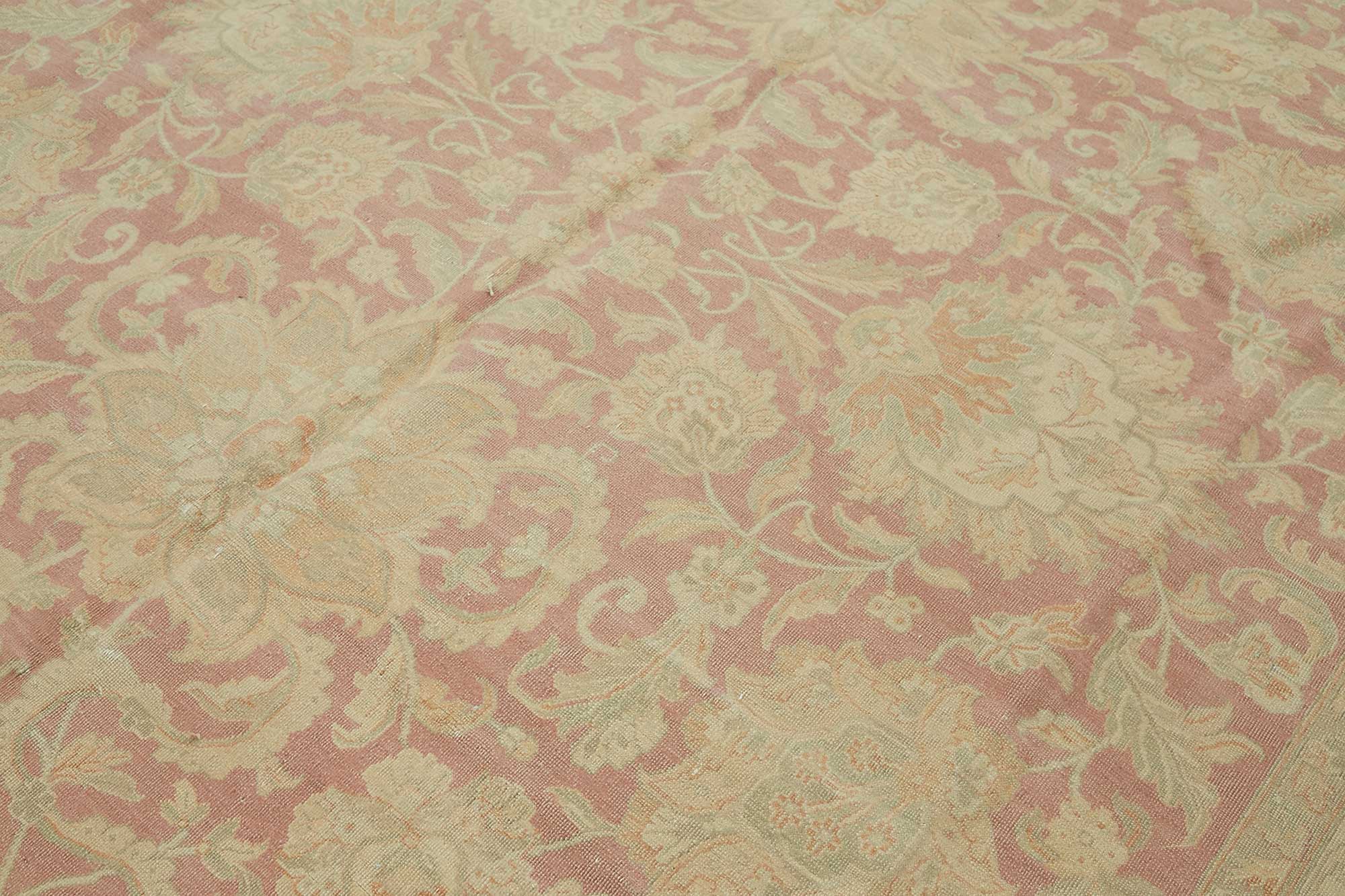 10x13 Hand-Knotted Wool Oushak Rug - 49213