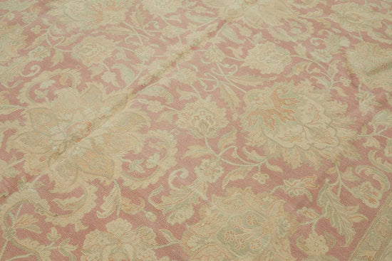 10x13 Hand-Knotted Wool Oushak Rug - 49213