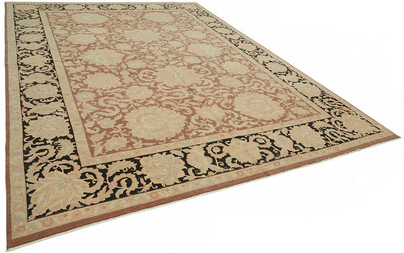 10x14 Hand-Knotted Wool Oushak Rug - 49214