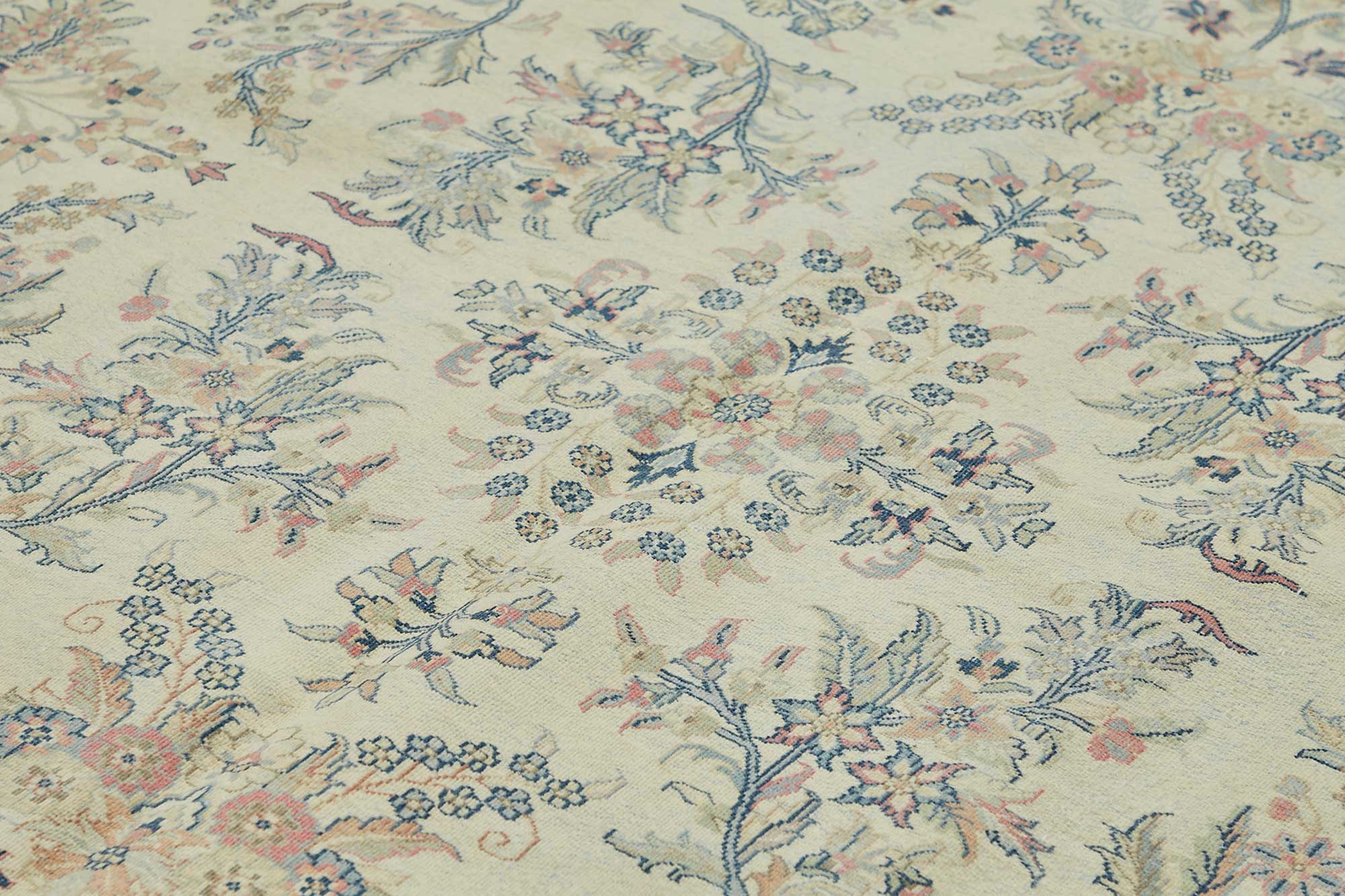 10x14 Beige Vintage Large Area Rug - 49215