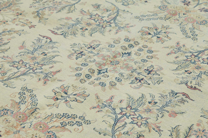 10x14 Beige Vintage Large Area Rug - 49215