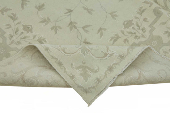 8x10 Beige Vintage Large Area Rug - 49217