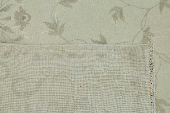 8x10 Beige Vintage Large Area Rug - 49217