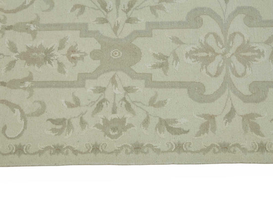 8x10 Beige Vintage Large Area Rug - 49217