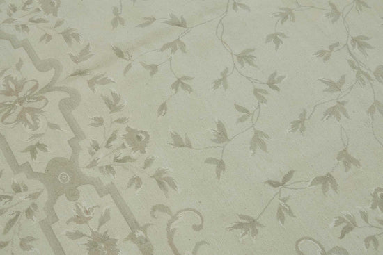 8x10 Beige Vintage Large Area Rug - 49217