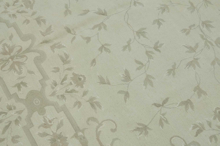 8x10 Beige Vintage Large Area Rug - 49217