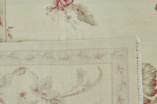 8x10 Beige Vintage Large Area Rug - 49218