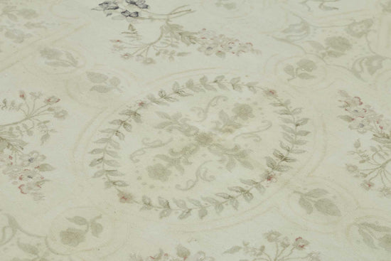 8x12 Beige Vintage Large Area Rug - 49219