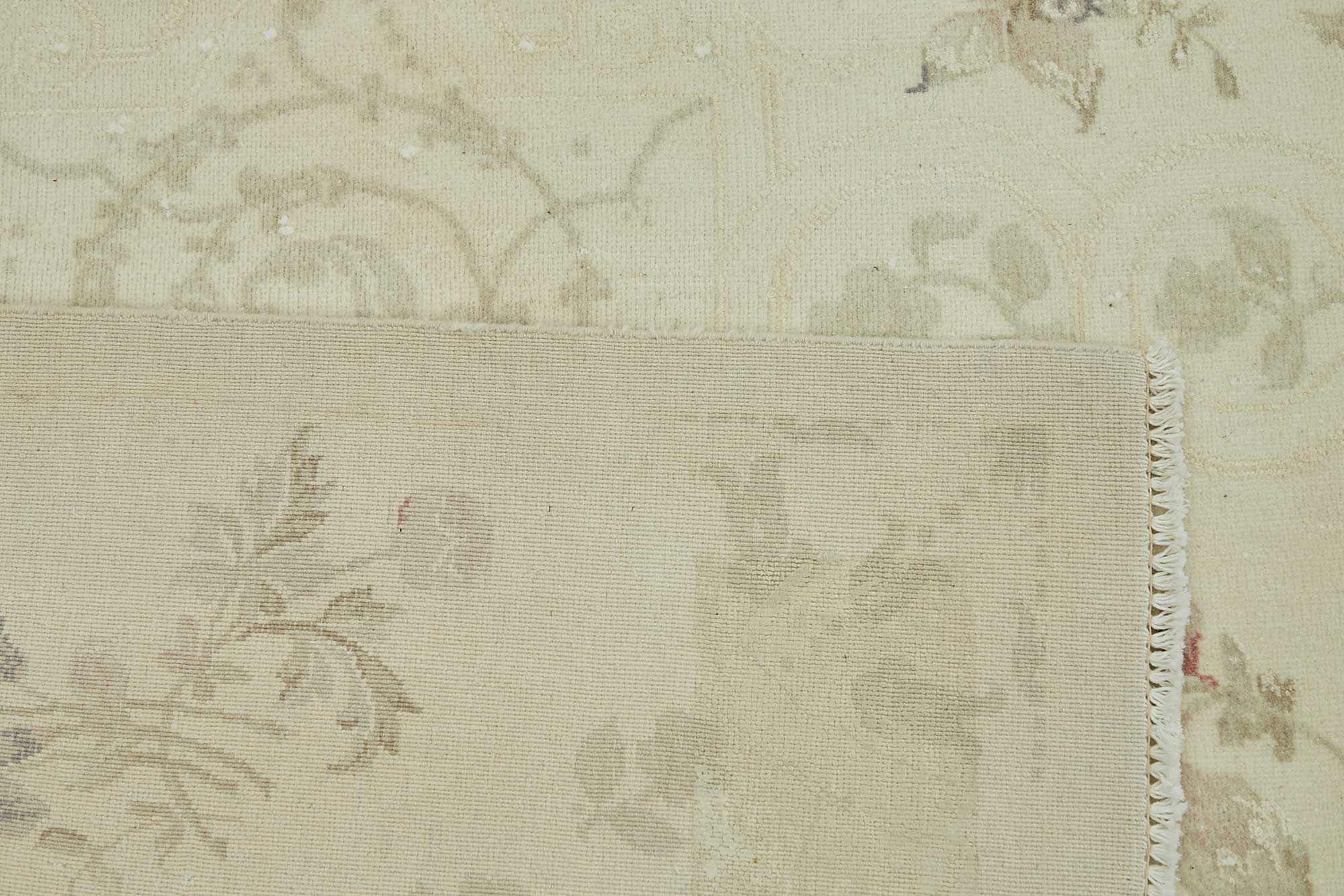 8x12 Beige Vintage Large Area Rug - 49219