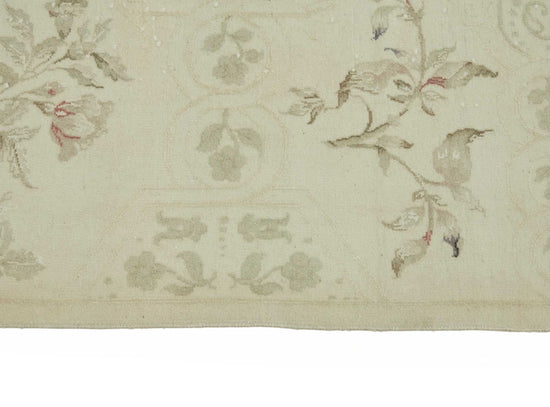 8x12 Beige Vintage Large Area Rug - 49219