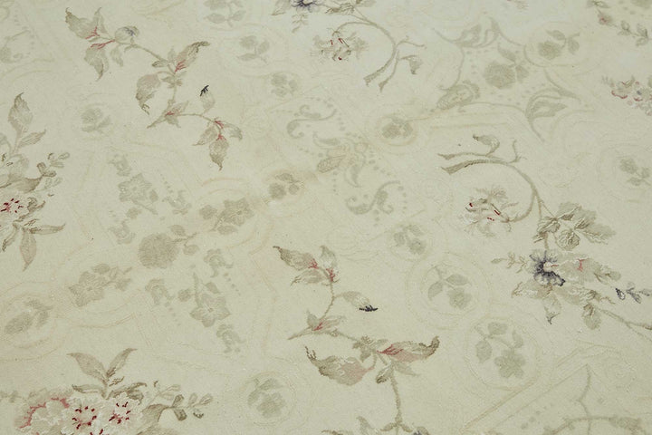 8x12 Beige Vintage Large Area Rug - 49219