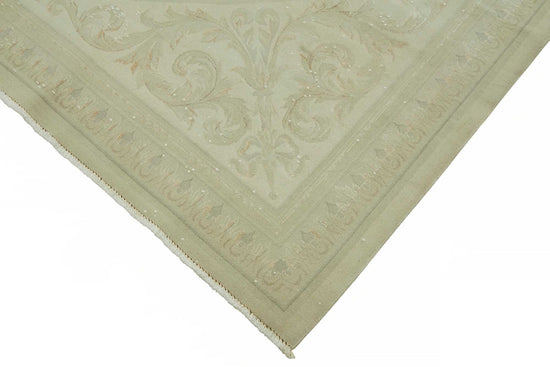 8x11 Beige Vintage Large Area Rug - 49220