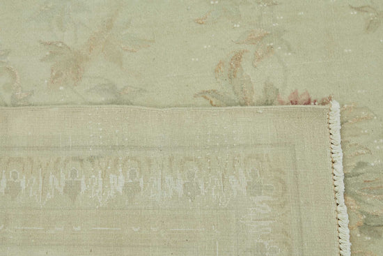 8x11 Beige Vintage Large Area Rug - 49220