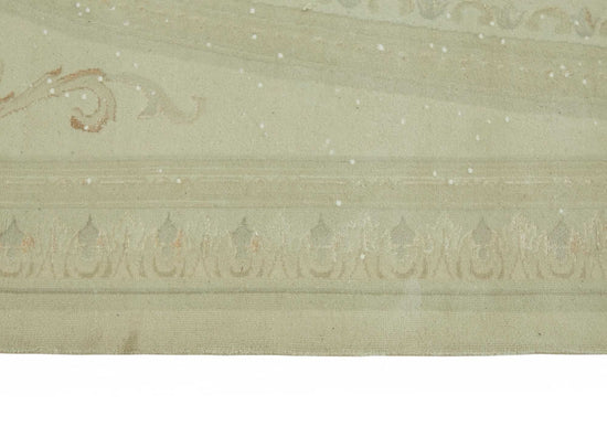 8x11 Beige Vintage Large Area Rug - 49220