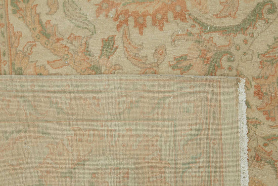 10x14 Beige Vintage Large Area Rug - 49221