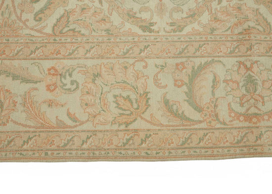 10x14 Beige Vintage Large Area Rug - 49221