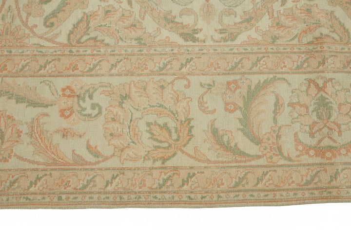 10x14 Beige Vintage Large Area Rug - 49221