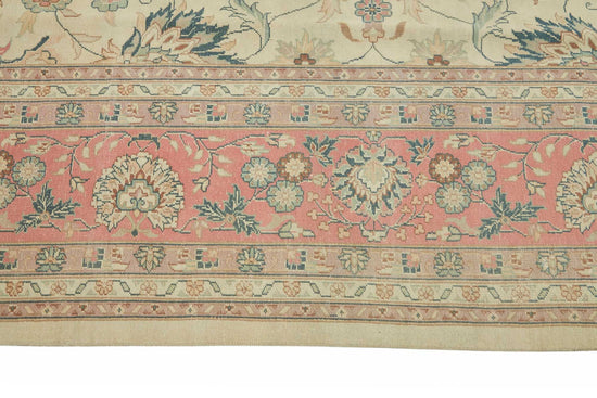 12x12 Beige Vintage Large Area Rug - 49223