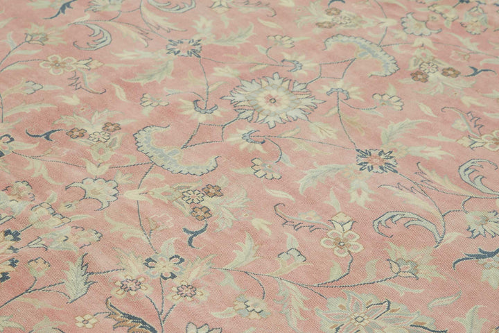 12x12 Beige Vintage Large Area Rug - 49224