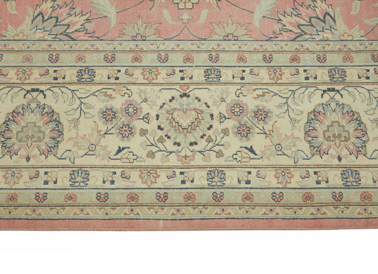 12x12 Beige Vintage Large Area Rug - 49224